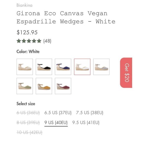 Biankina Girona Authentic Spanish Espadrille Wedge Sandals for Women - Picture 8 of 8